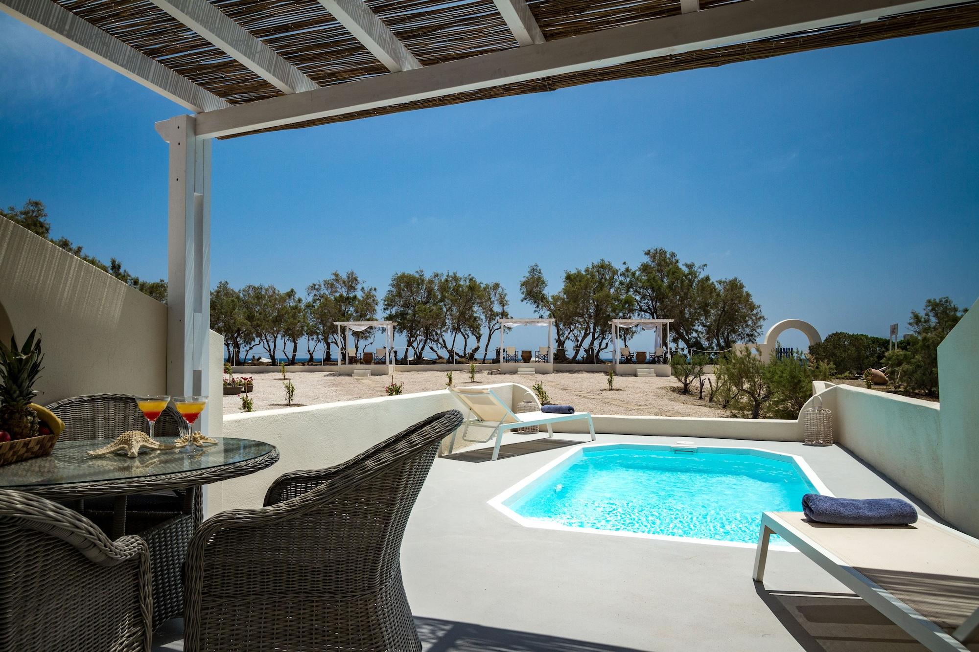 Sea Sound White Katikies Aparthotel Exomitis  Buitenkant foto