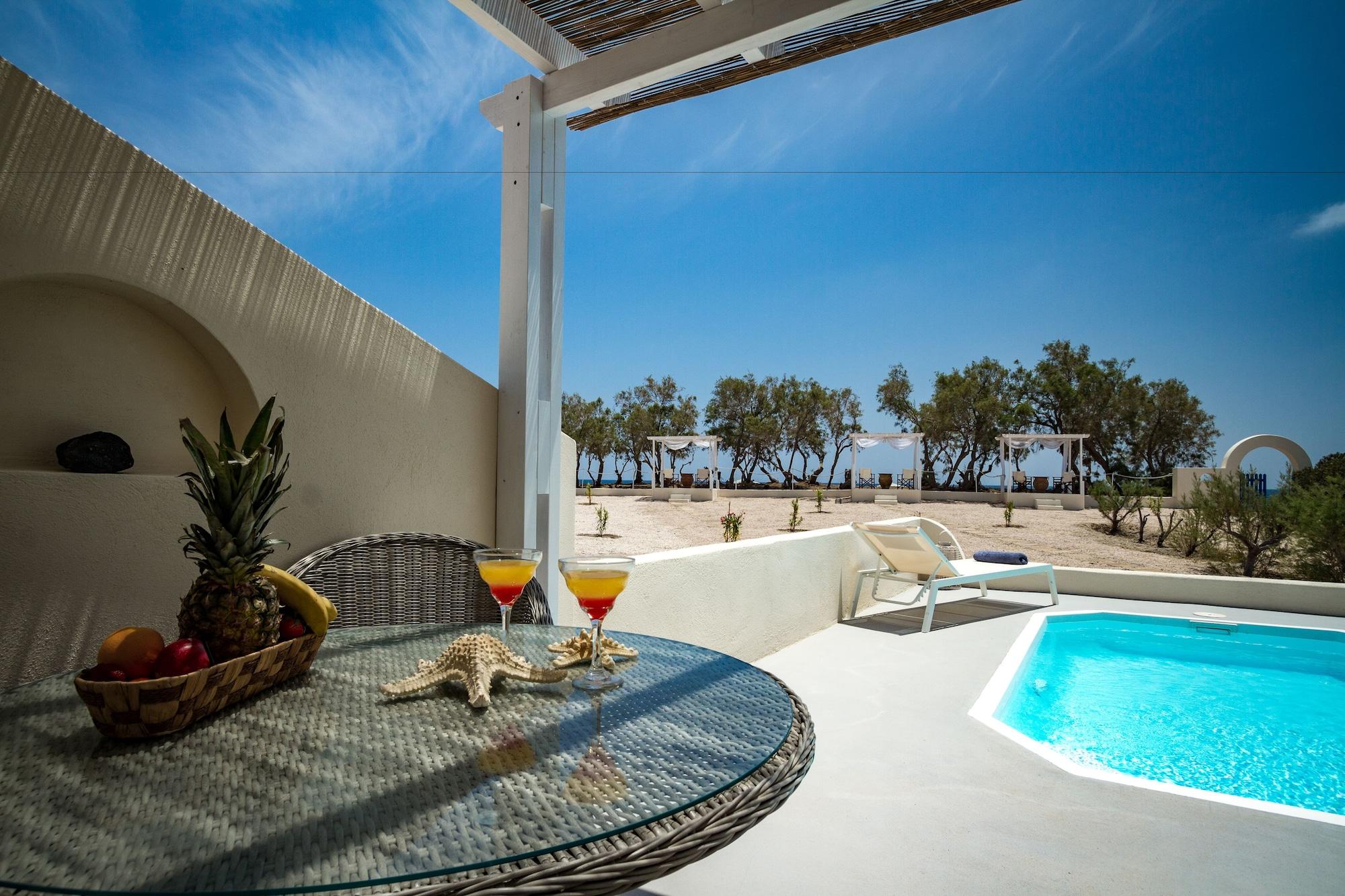 Sea Sound White Katikies Aparthotel Exomitis  Buitenkant foto