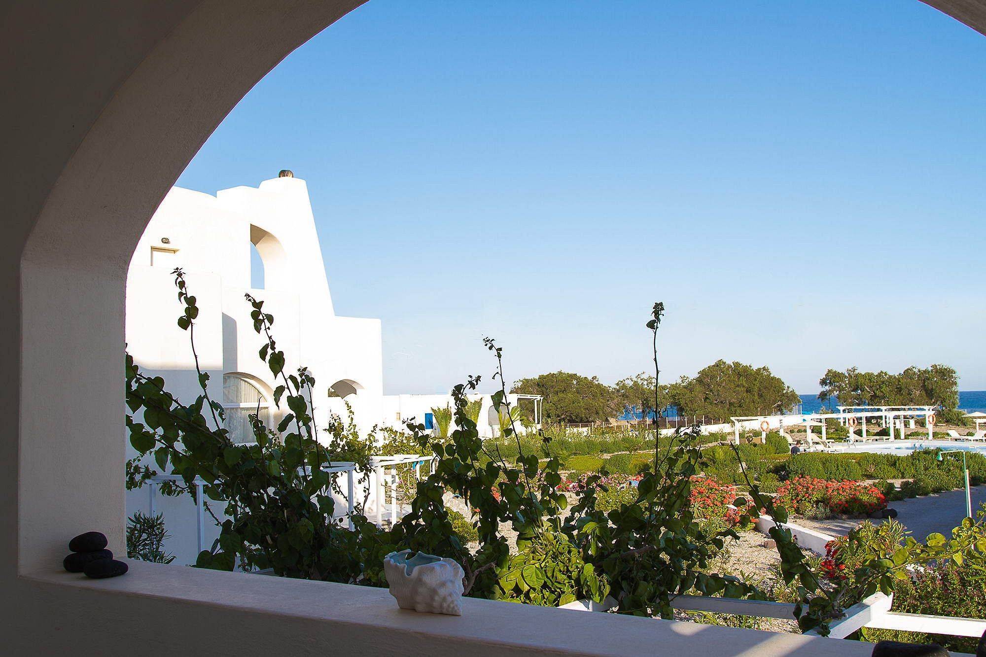 Sea Sound White Katikies Aparthotel Exomitis  Buitenkant foto
