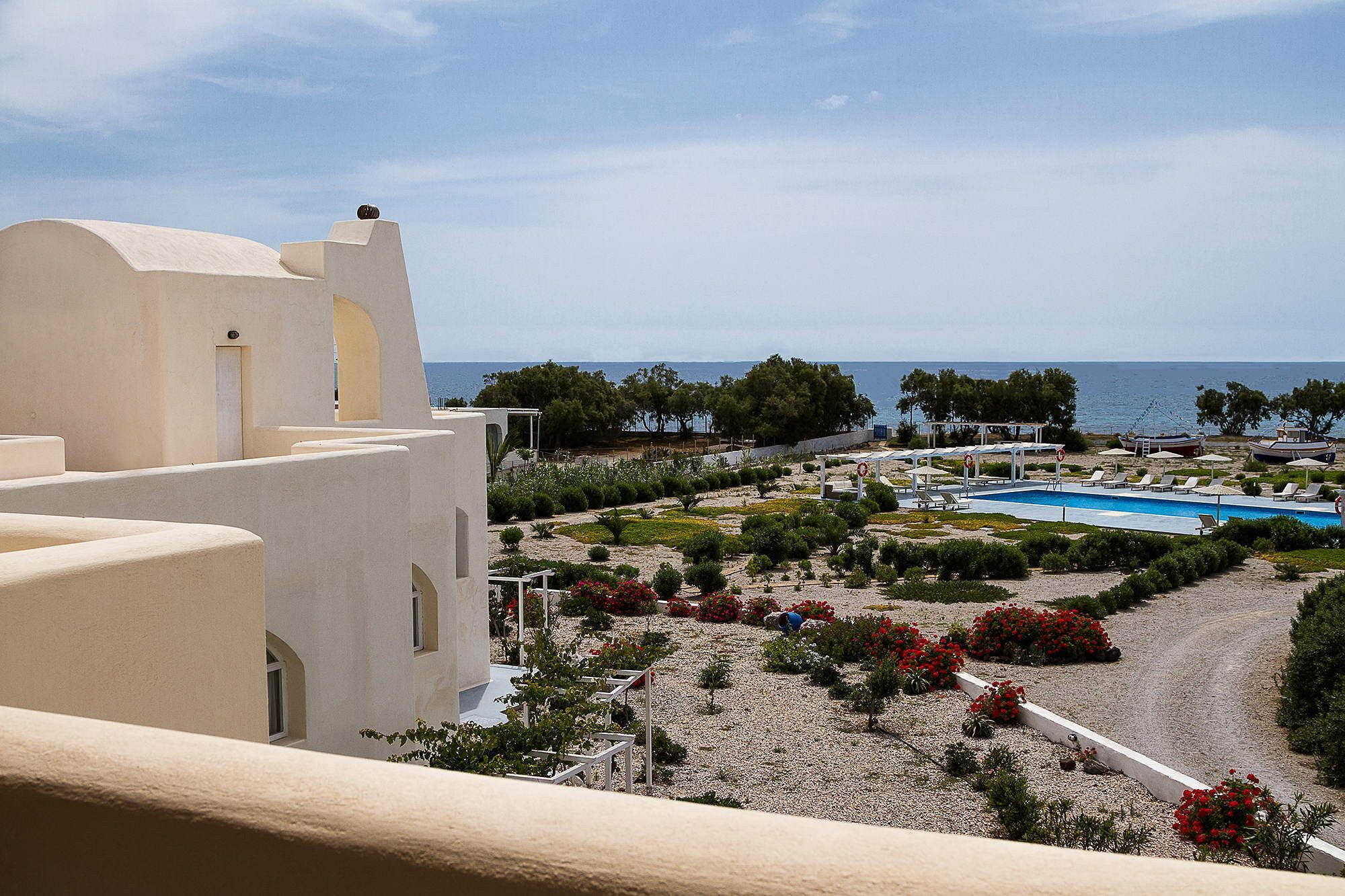 Sea Sound White Katikies Aparthotel Exomitis  Buitenkant foto