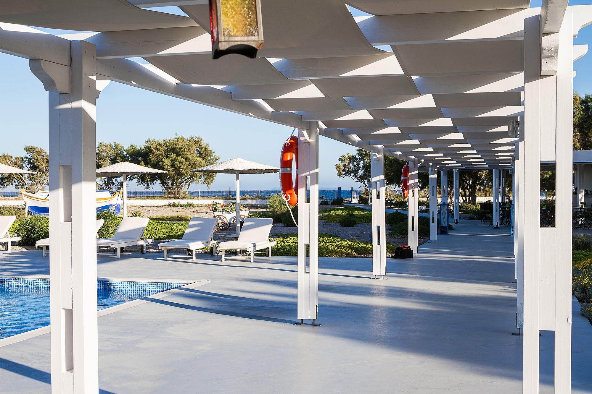 Sea Sound White Katikies Aparthotel Exomitis  Buitenkant foto