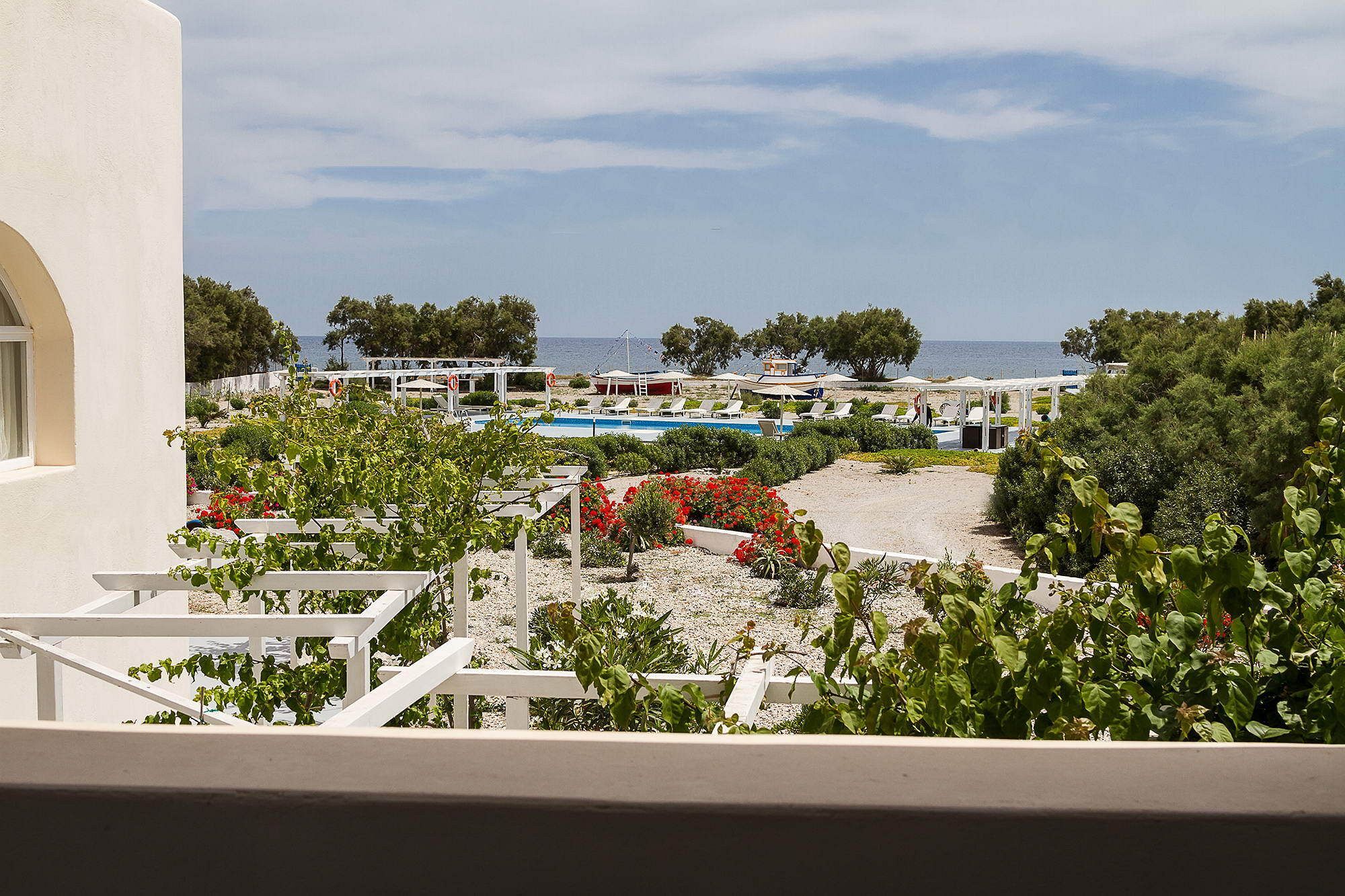 Sea Sound White Katikies Aparthotel Exomitis  Buitenkant foto